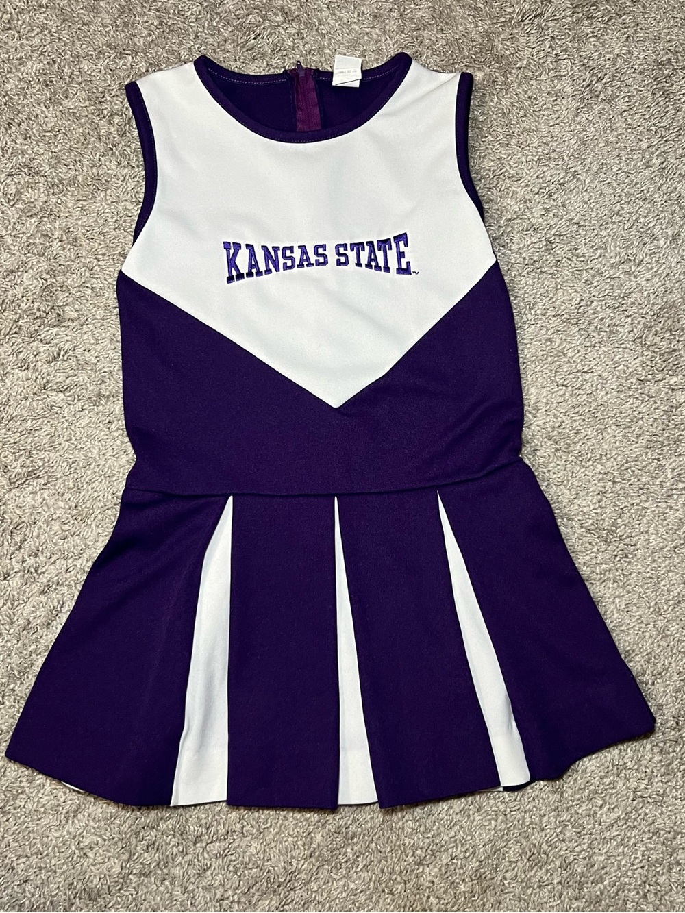 Vintage Y2k Kansas State Wildcats Girls Cheerleading Outfit Costume Halloween 10